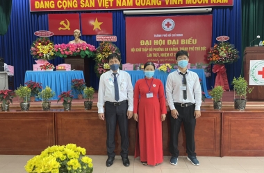 Phường An Khánh tổ chức Đại hội Đại biểu Chữ Thập Đỏ lần 1 (04/12/2021)