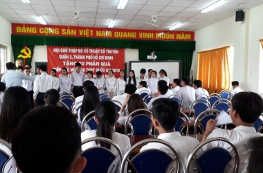 Tiếp Sức Mùa Thi THPT 2019 THPT Hồ Thị Nhâm 20/04/2019