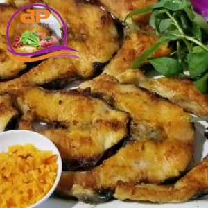 CÁ TẦM NƯỚNG MUỐI ỚT